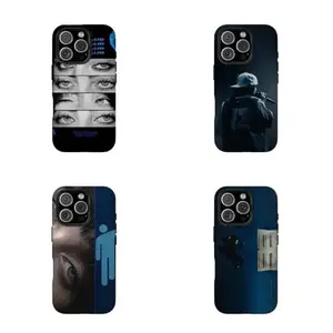 Billie Show Your Love for Eilish with Playful Heart Design cover for iPhone17 ProMax /16/15/14/13/12/11 Plus for Samsung phones, suitable for both men and women,Trendy for iPhone Gifts For Him & Her iPhone Case Father's Day Gifts