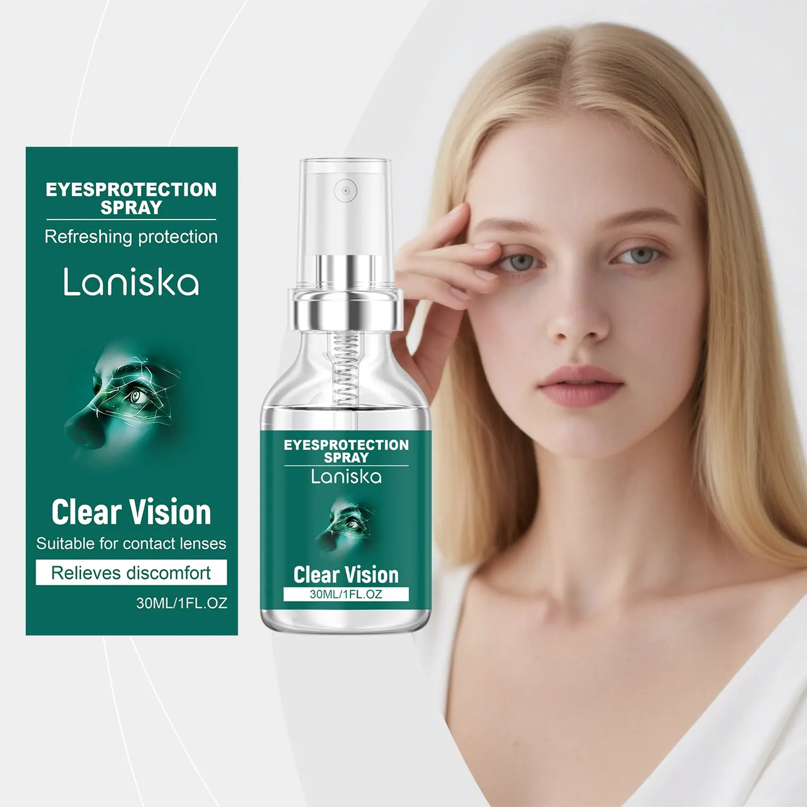 Eye Care Moisturizing Spray - Gentle, Comfortable, Convenient External Beauty & Personal Care Eye Treatment