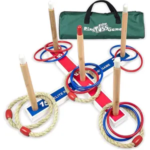 Ring Toss Games for Kids - Outdoor Yard Game for Adults & Family - Backyard Toys, Outdoor Game, Backyard Games, Lawn Games for Kids Ages 4-8