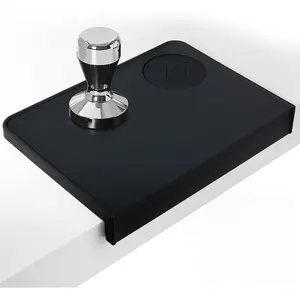 Tamping Mat – Extra Thick Espresso Tamping Mat – Coffee Tamping Mat – Silicone Espresso Tamper Mat – Non‑Slip Portafilter Pad – Barista Espresso Counter Mat