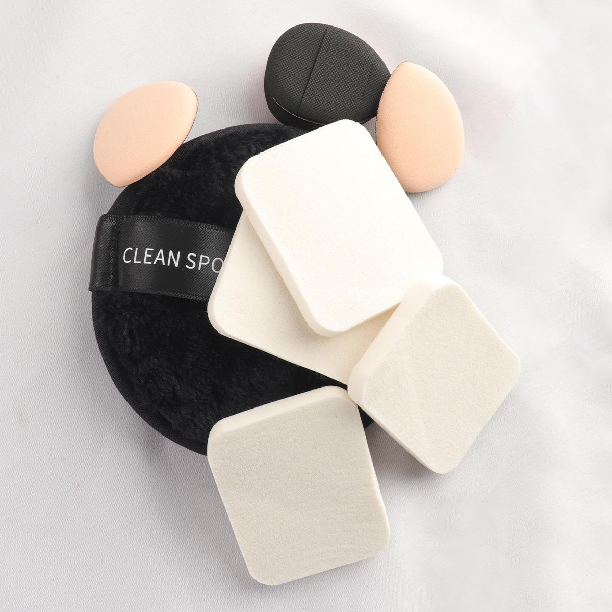 47-piece makeup tool set, stylish small makeup bag, makeup brush set, portable travel makeup puff