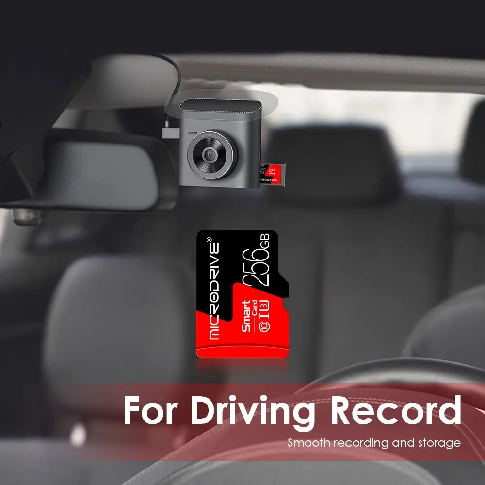 High Speed Micro SD TF Memory Card 4/8/16/32/64/128/256GB U1 Class10 Waterproof Storage Card for Dashcam Drone Camera Phone Security Camera Game Console
