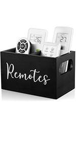 Mail Organizer, Mail Holder with Slots, Mail Basket for Wall Table Countertop, Wood Desk Mail Organizer, Black Envelope Holder for Home Office Decor