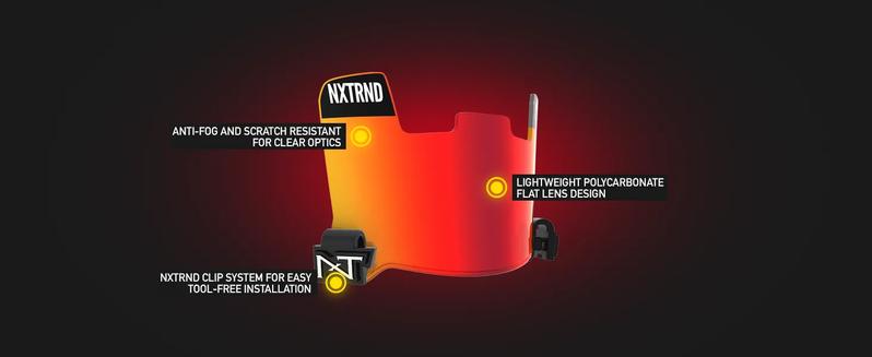 Nxtrnd VZR1 Football Visor, Flat Lens Technology, Fits Adult & Youth Football Helmets Nxtrnd VZR1 Football Visor, Flat Lens Technology, Fits Adult & Youth Football Helmets