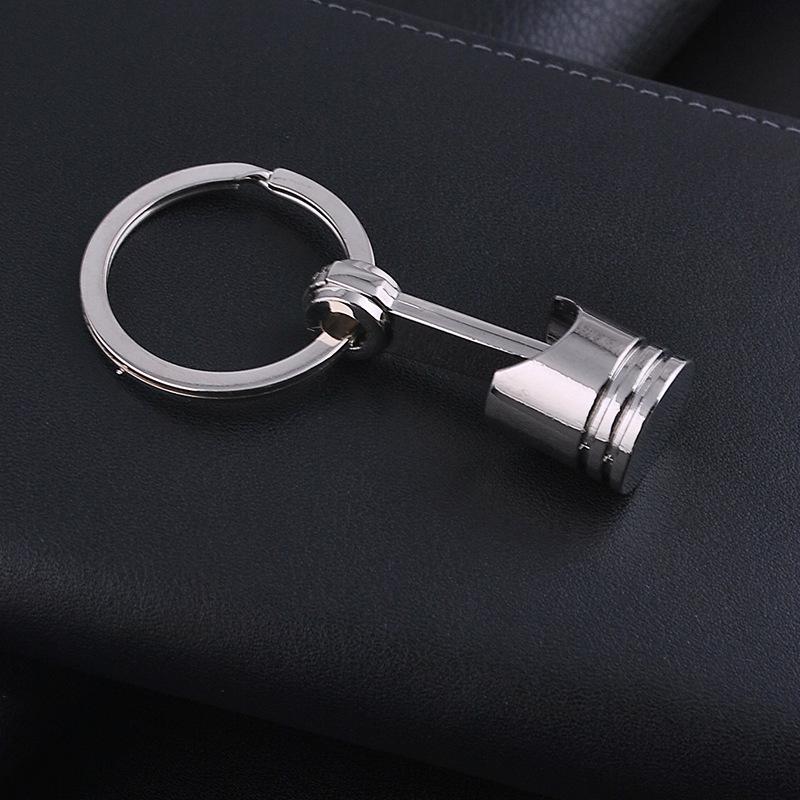 Car Engine Piston Keychain, Piston Keychain, Car Engine Keychain Decorative Accessories