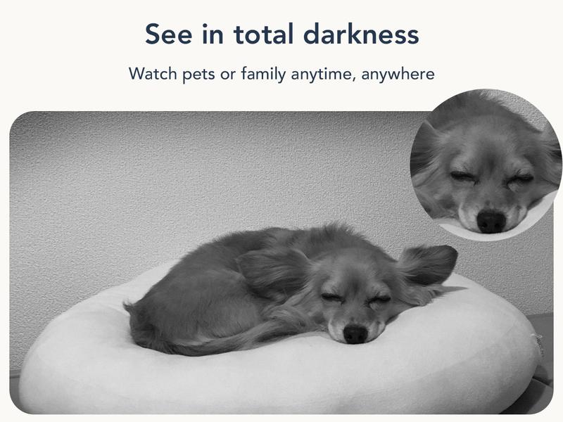 GNCC Indoor Security Camera with 2.4G WiFi, Full HD 1080P, AI Motion Detection, Sound Alert, 2-Way Audio, Night Vision, Cloud & SD Card Storage – Works with Alexa, Google Home for Home Surveillance, Baby/Pet Monitor