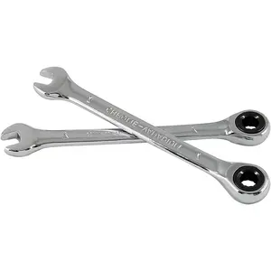 2 count 7mm Ratchet Wrench Metric Ratcheting Wrench Set with 5° Movement and Hardened & 72  for Projects Metric Tight Spaces