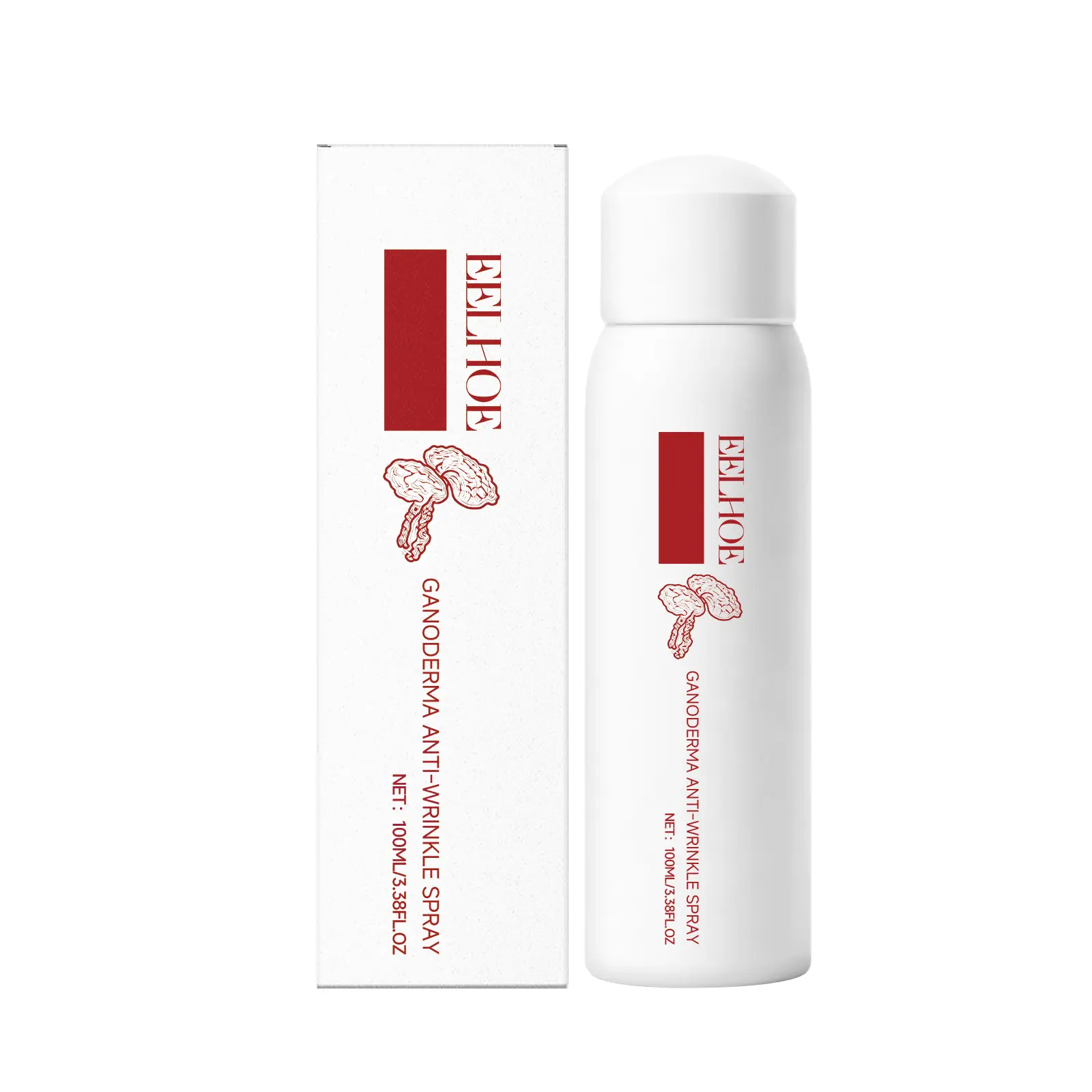 EELHOE Ganoderma Facial Toner - Moisturizer Lotion with Hyaluronic Acid, Hydrating, Elastic, Refreshing, Non-Sticky, Radiant Daily Skincare Water