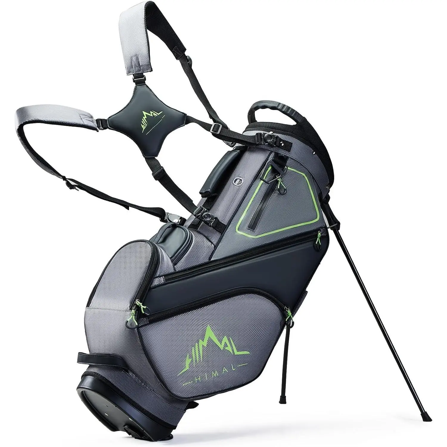 14 Way Dividers Golf Stand Bag Lightweight, Golf Bag for Men Women with Multiple Pockets,  Strap and Rain Cover