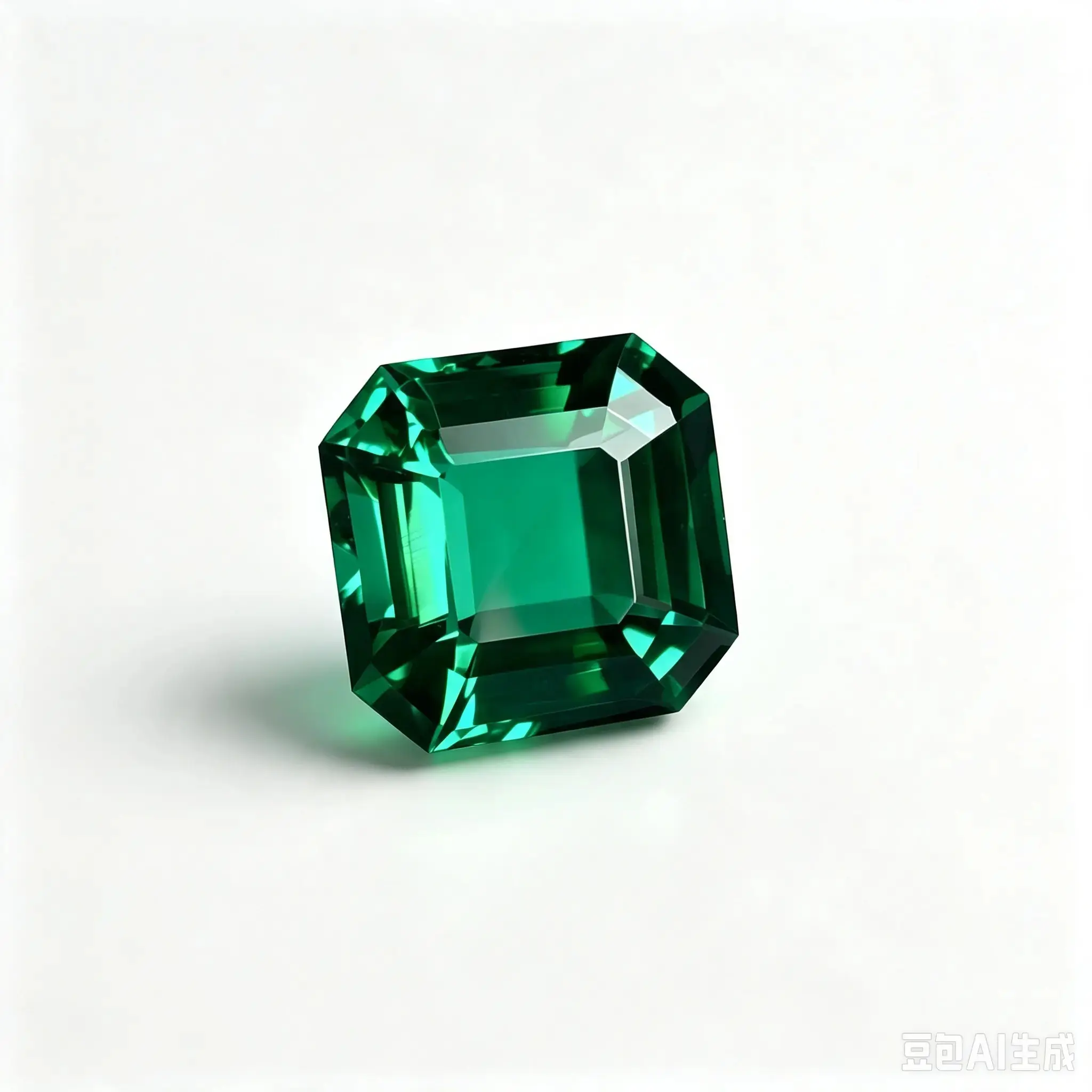 Lab-Grown Square Shape Emerald, Asscher Cut Multi-Size Artificial Gemstone with AGL Certificate for Jewelry Accessories & Rings