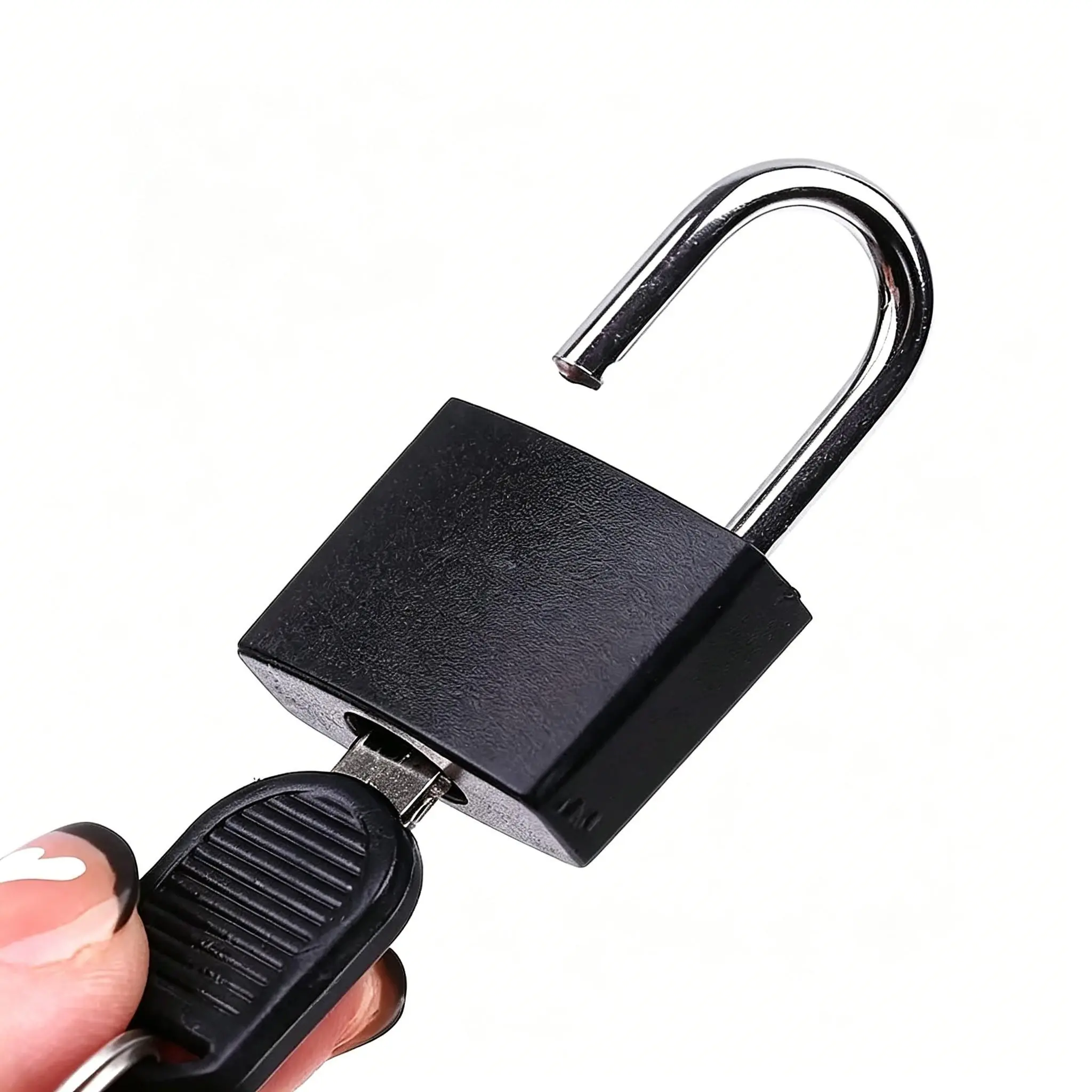 Multi-Functional Mini Key Lock, 2-Pack Mini Luggage Lock with Key, Metal and Plastic Hanging Lock, Small Padlock for Suitcases, Backpacks, Gym Lockers