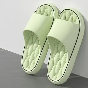Checkered EVA Slippers- Rhombus Pattern, Comfortable for Home Use, Women Shoes