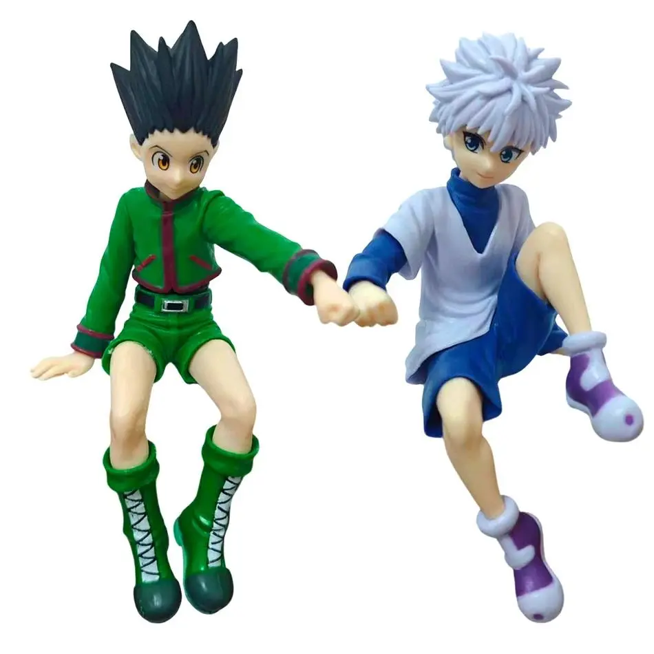 Anime Character Sitting Figure PVC Model Toy Desktop Decoration Collectible Action Figure Home Office Decor spongebob collections Naruto Minato Namikaze transformers statue sonny angel stickers series wax Demon Hunter Theme Kpop Doll Set molly plush web