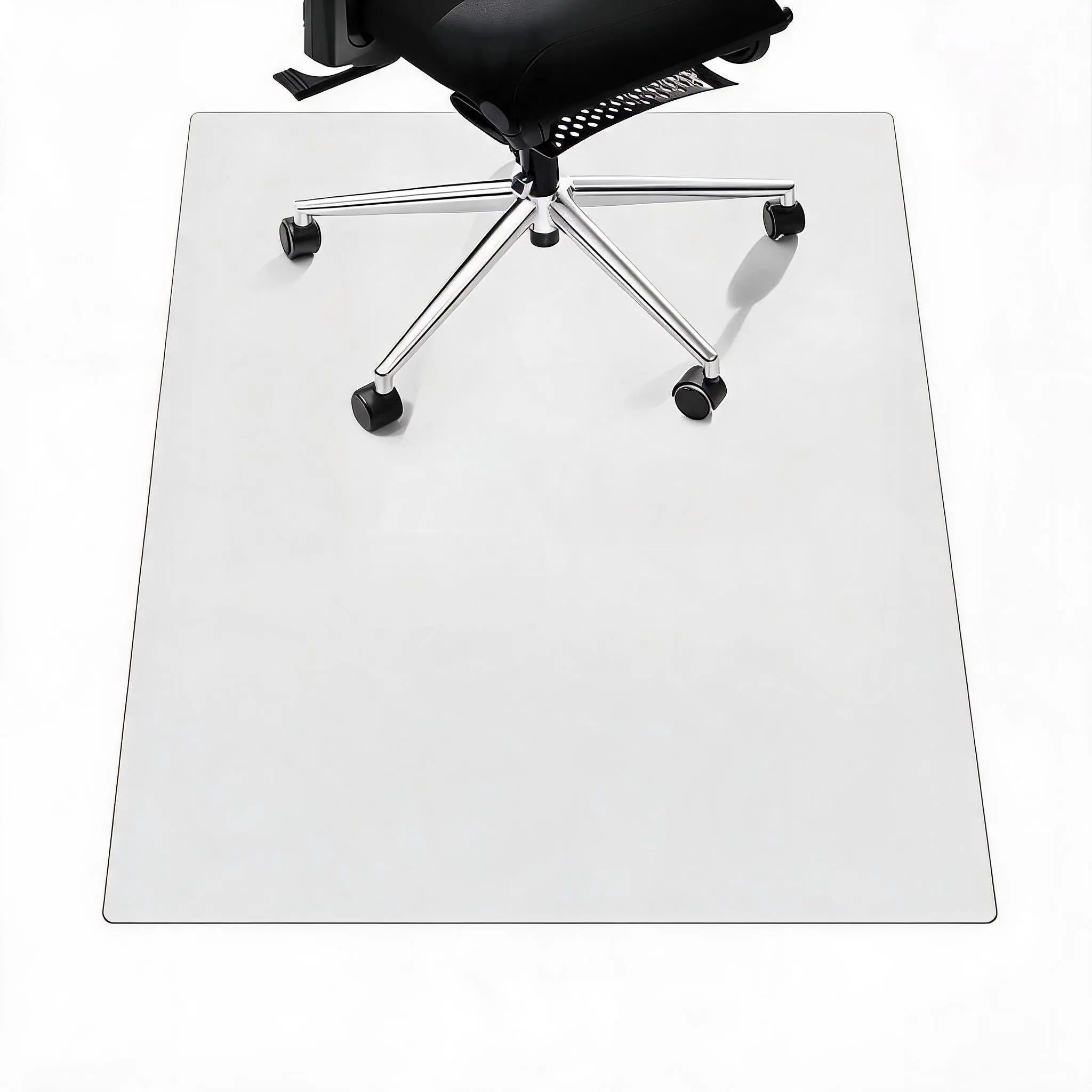 Office Chair Mat for Carpet Floors, Computer Desk Chair Mat for Carpeted Floors, Easy Rolling for Office on Carpets Anti-Slip Carpet Protector for Rolling Work and Gaming Chairs