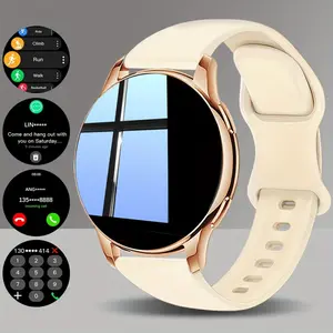 The latest smartwatch, high-end, 1.5inch touch screen, stylish strap, features call reminder/message reminder/alarm clock reminder/weather forecast/multi-sport modes/camera control/calendar/music control/stopwatch and many other functions,