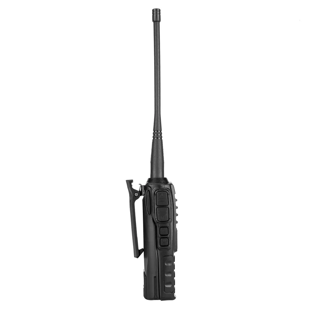 UV82 Portable Handheld 2-Way Radio Walkie Talkie - Dual Band, Dual Standby, 5W, Compact Black, LED Display, Strong Signal, Batteries, 2 Channels for Adults, Two Channels