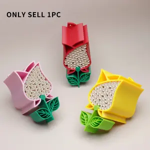1 PC, Cute And Cozy Flower-Shaped Bee Hotel, Insect House, Butterfly House, Suitable For Bees, Butterflies, And Insect, Help Save Wild Bees