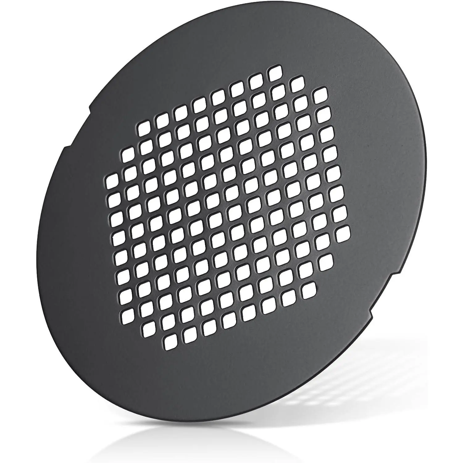Shower Drain Cover, Shower Drain Hair Catcher Snap-in Replacement Strainer, Matt Black Round Grate, Drain Protector Designed for 4.25" D Standard Round Shower Drains