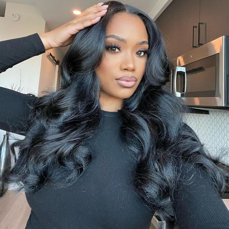Bling Hair Body Wave Lace Wigs For Women Real Human Hair Wigs Hd Transparent 13x4 Lace Frontal Wig 34 36 Inch 13x6 Lace Frontal Wig Pre Plucked 180 Density #TikTokShopHolidayHaul