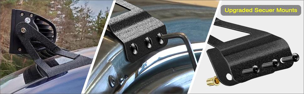 Nilight 52 Inch Curved Light Bar Bracket at Upper Windshield Roof Cab for 2007-2013 Chevy Silverado Suburban Avalanche Tahoe & GMC Yukon Sierra (Pair) Nilight 52 Inch Curved Light Bar Bracket at Upper Windshield Roof Cab for 2007-2013 Chevy Silverado Suburban Avalanche Tahoe & GMC Yukon Sierra (Pair)