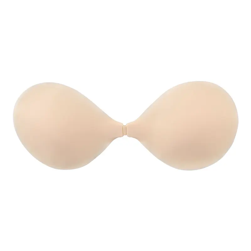 Sticky Bra – VIRAL No.1 Push-up Sticky Bra, Waterproof & Sweat-proof Invisible Bra, Reusable Silicone Adhesive Bra for Women, Includes Storage Board & Replaceable Pads
