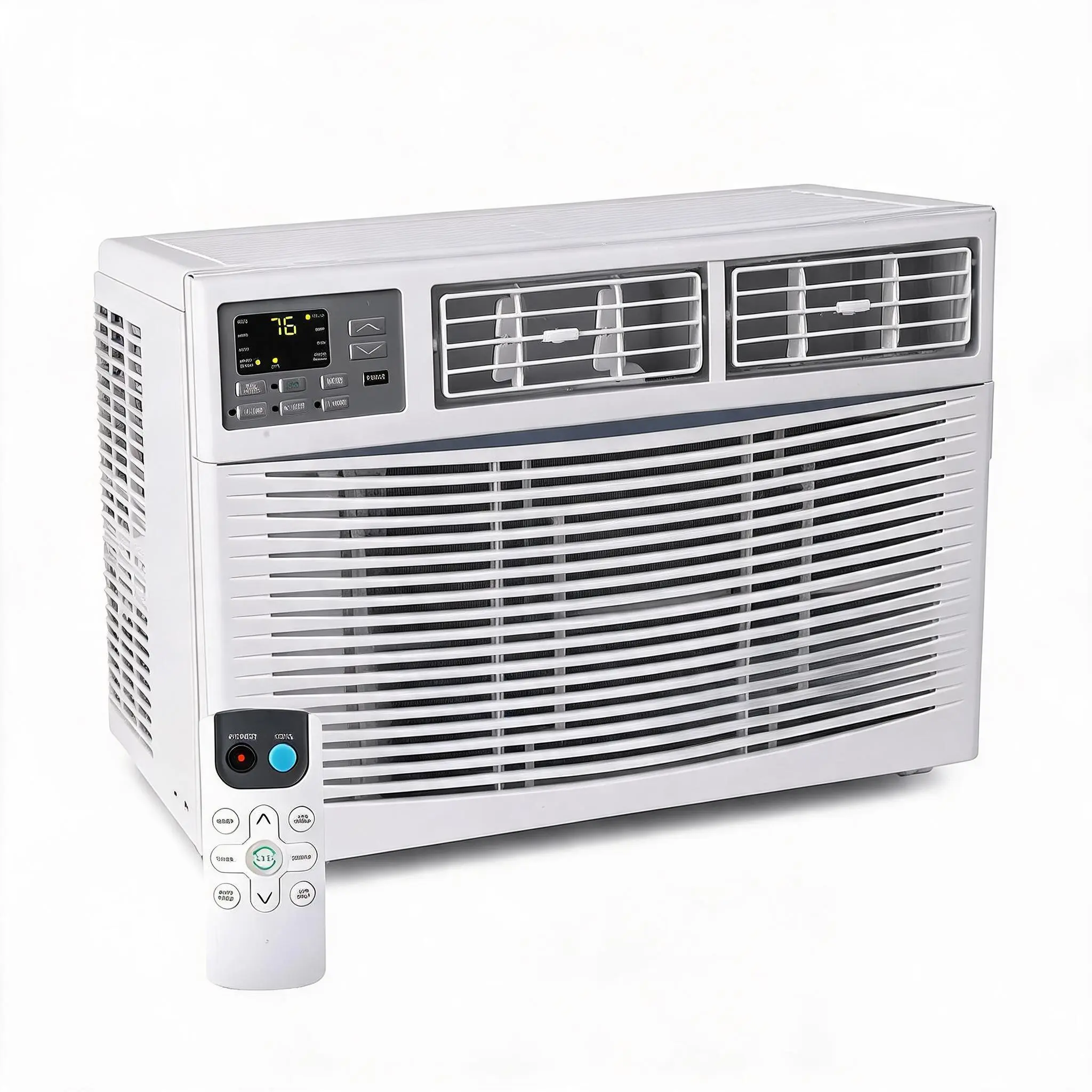 Energy Efficient 10000 BTU Window Air Conditioner - Fast Cooling AC Unit with Dehumidifier, Quiet Operation, Remote & App Control, Reusable Filter, Ideal for Rooms up to 450 Sq.Ft - Bedroom, Living Room