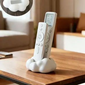 Modern Remote Control Holder, Space-Saving Storage Box for TV DVD Blu-Ray Audio Game Console, Decorative Organizer for Living Room Bedroom