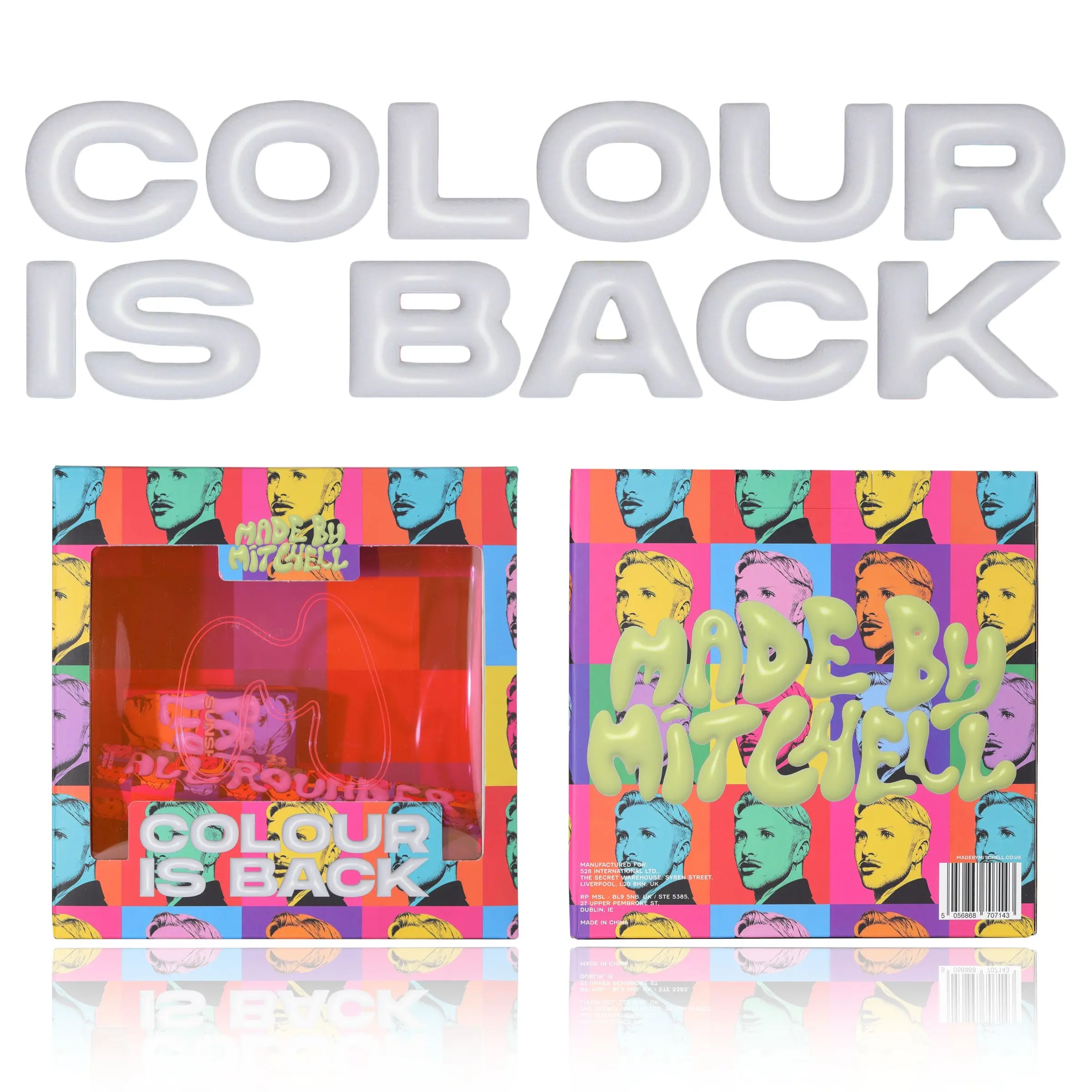 COLOUR IS BACK - 6 PIECE MYSTERY BUNDLE - MADE BY MITCHELL