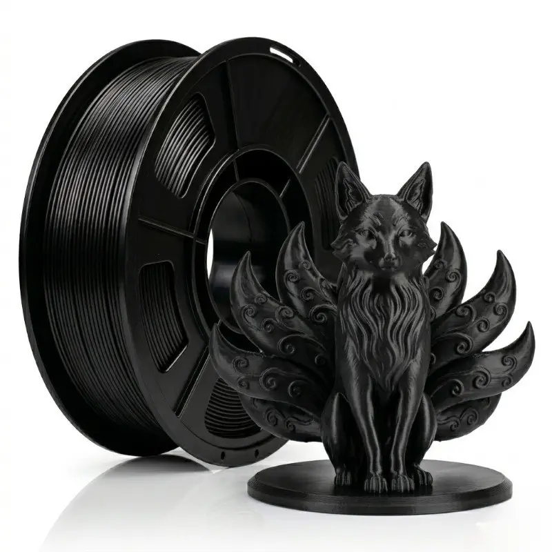Silk Pla Filament 1.75mm, Smooth Silky Surface, Tangle-Free Neat Winding, 250g Test Roll, 3D Print Filament for Precision Printing