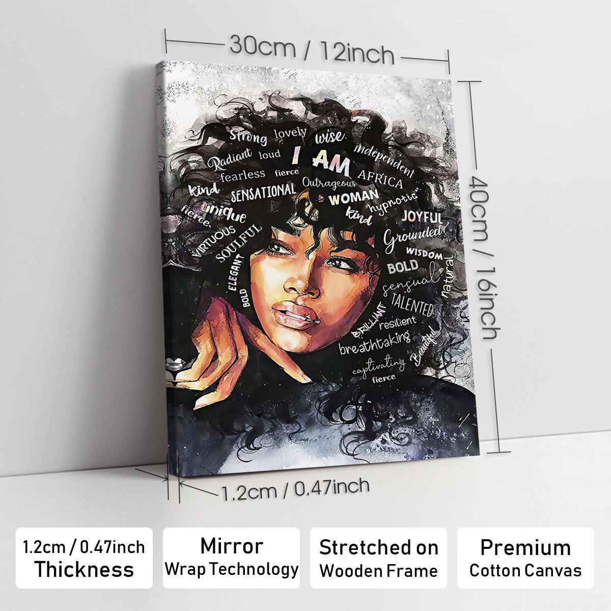 Figure & Flower Pattern Canvas Painting with Frame, 1 Count Modern Simple Wall Art Painting, Wall Art Decor for Home Living Room Bedroom Office