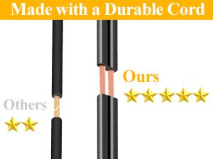 Outdoor String Lights Patio Lights Shatterproof ST38 Vintage Edison Bulbs, Outside Hanging Light Waterproof for Porch, Deck, Garden, Backyard, Balcony Outdoor Decorative String Lights for Halloween, Christmas