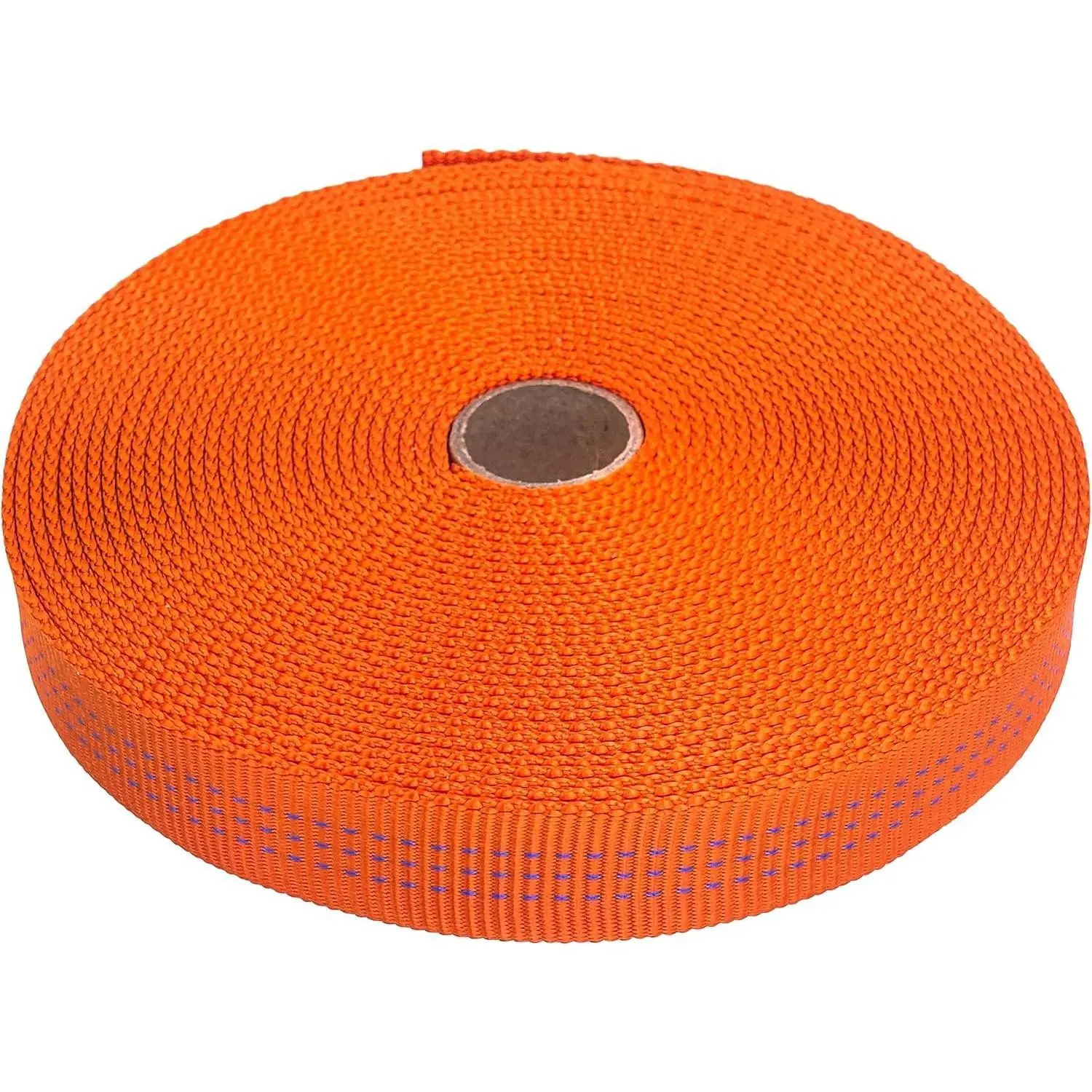 1 Inch Nylon Tubular Webbing Tape, CE UIAA Certified 4000lb Heavy Duty for Climbing Rescue Survival Outdoor Activities and General Purposes