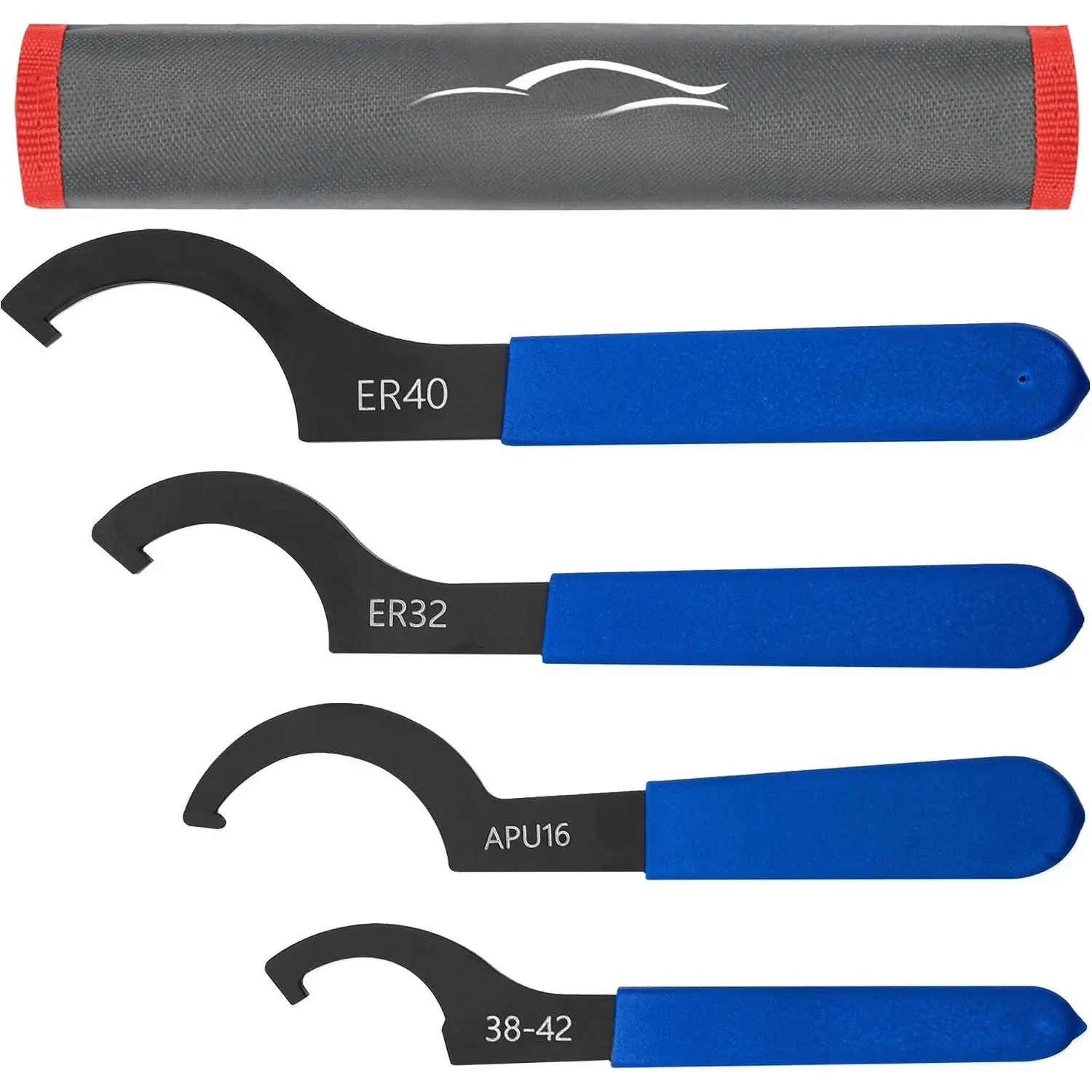 4 count Coilover Spanner Wrench Shock wrenches Adjustable Spanners Tool Set