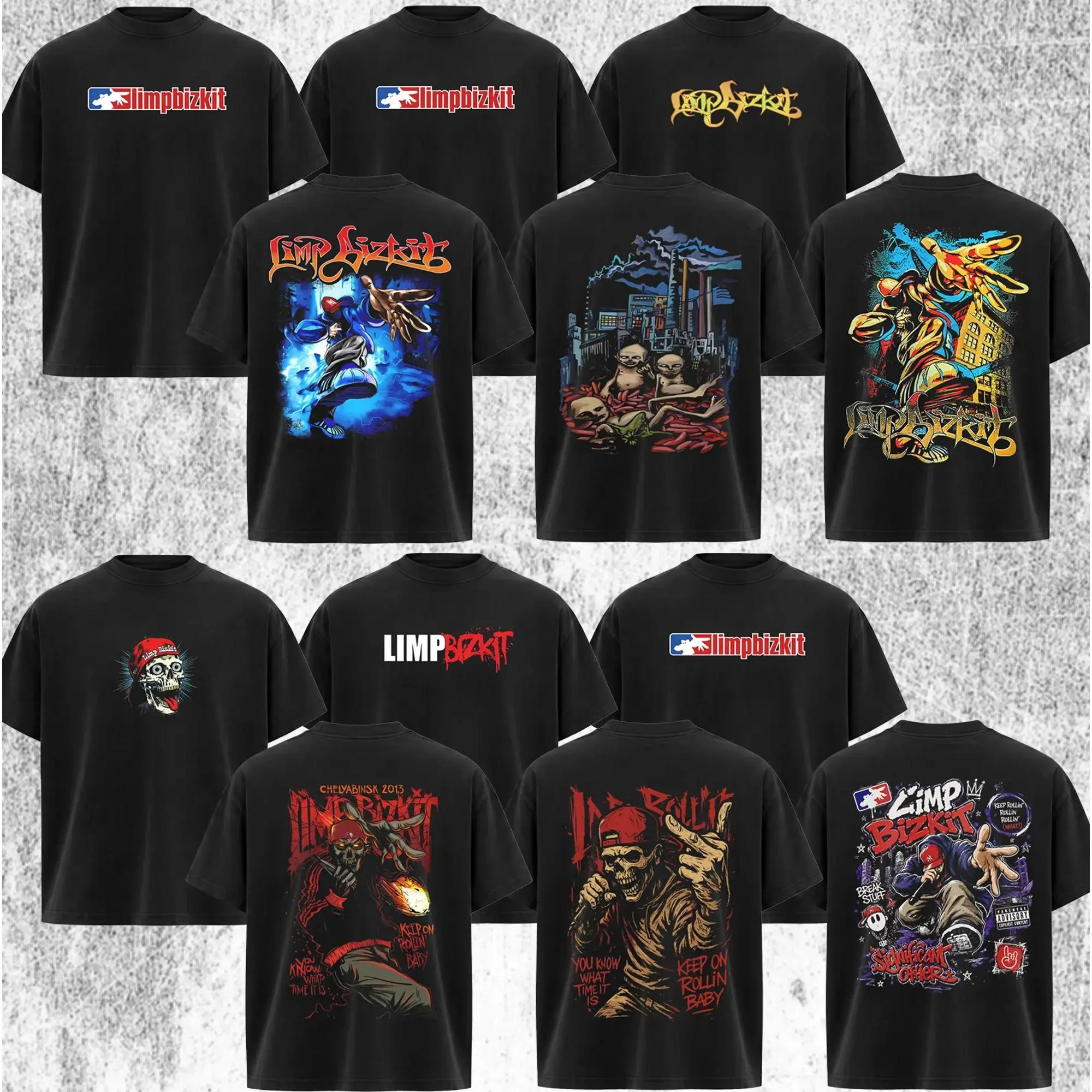 [Collection] Retro Limp Bizkit Rock Band Shirt, Classic Limp Bizkit T-shirt , Rock Band Shirt, Retro Music Tee, Rock Music Lover Shirt, Vintage Band Shirts Casual Fabric Fit Top , Top Men's and Women's Clothing