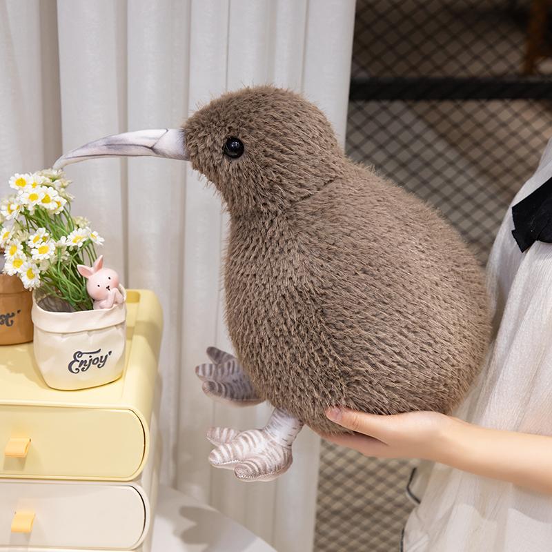 Kiwi Bird Design Plush Toy, 1 Count Cute Huggable Stuffed Animal Doll, Soft Fluffy Hugging Toy, Perfect Gift for Children and Adults