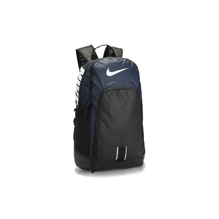 Nike Alpha Training Cushioned Backpack with Built-in Notebook Sleeve – Unisex Casual Black Bag