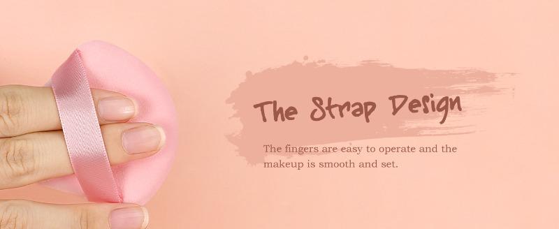 Colovis 48 PCS Powder Puff Set Soft Velour Triangle Makeup Sponge for Foundation & Loose Powder Pink & Black Ideal for Travel Daily Use Easy to Clean Beauty Tools