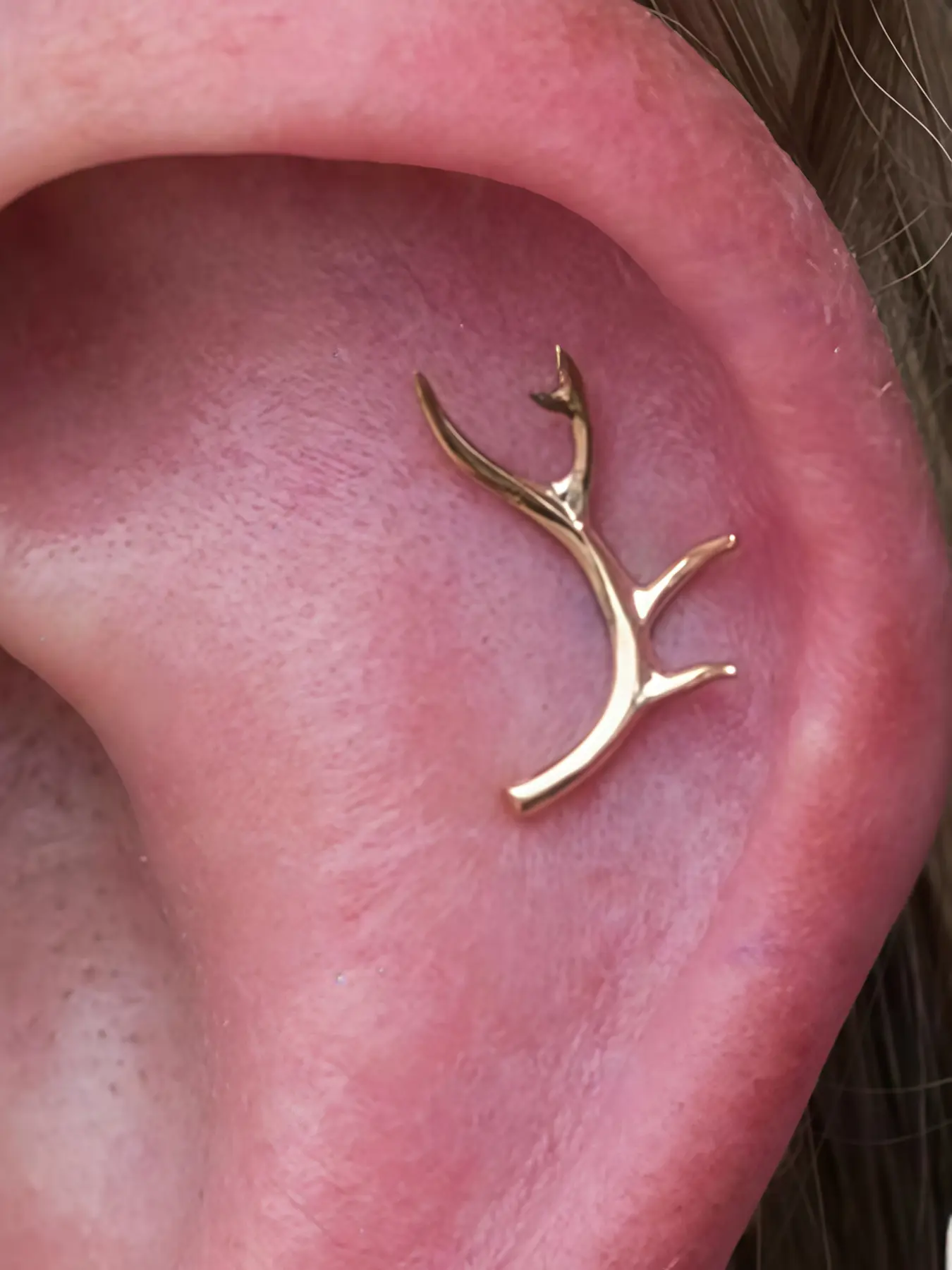 Fashion Deer Antler Earrings for Women, Perfect for Daily Dates, Parties, and Gatherings, Stylish Accessory for Any Occasion