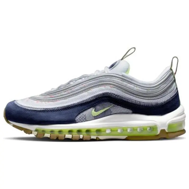Nike Air Max 97 Sashiko Retro Durable Low-Top Lifestyle Sneakers FB1851-131