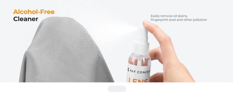 K&F CONCEPT 15-1 Professional Cleaning Kit for DSLR Cameras and Sensitive Electronics, Bundle with Lens Cleaner - Camera Accessories & Photography Accessorie for DSLR Camera Lens Filter Cell Phones
