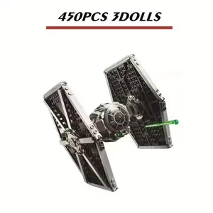 496pcs New Moc Space Ship Model Building Blocks Toy, Perfect Gift for Kids Boys Girls, Birthday Present, Home Decoration