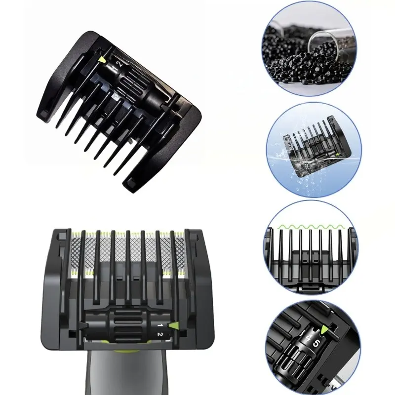 Single-Head Electric Trimmer Adjustable Comb Set, Compatible with Qp2520/qp2523/qp2527/qp2530/qp2533/qp2630/qp6510 Models, New Shaving Kit