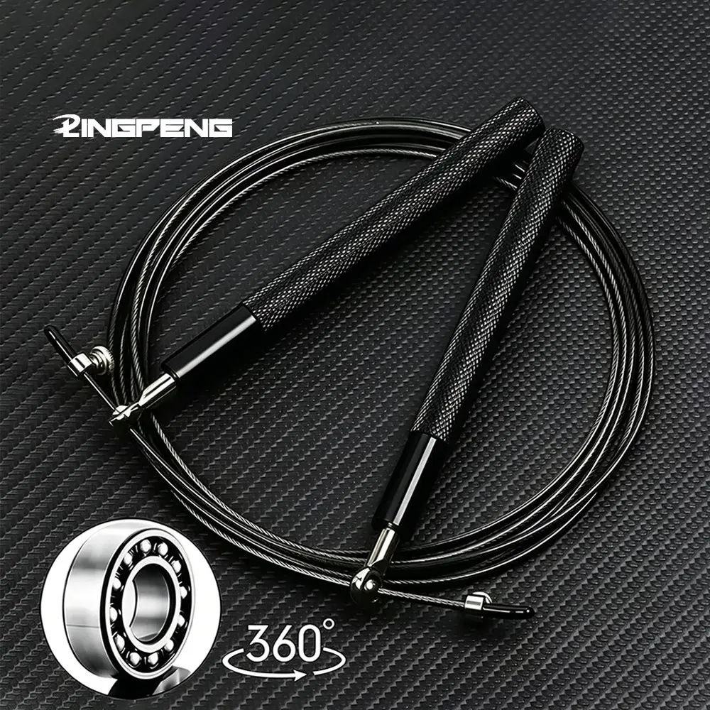 Professional Boxing Skipping Rope, Speed Jump Rope, Jumping Rope for Fitness Training, Adjustable Rope for Home Gym Workout, Exercise Equipment #GLOBAL PICKS