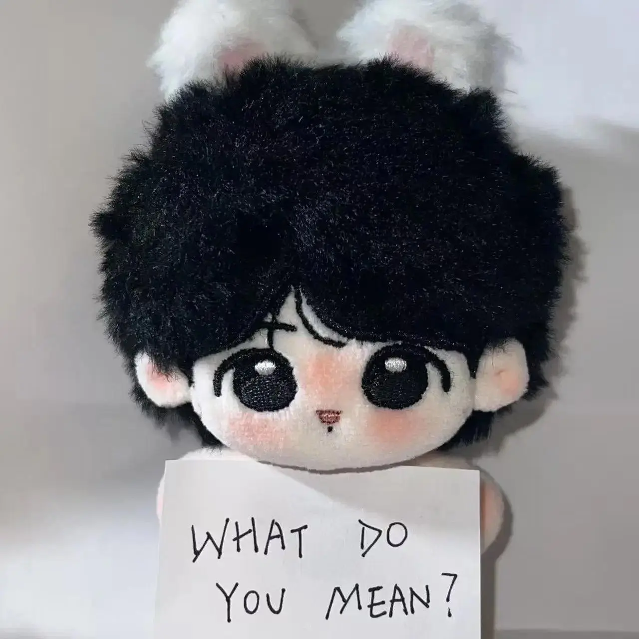 10cm Stuffed Anime  idol doll  Jeon Jung Kook Cartoon Plush Doll Toy COS Dress-up Children Adults Collectible Cotton Gift