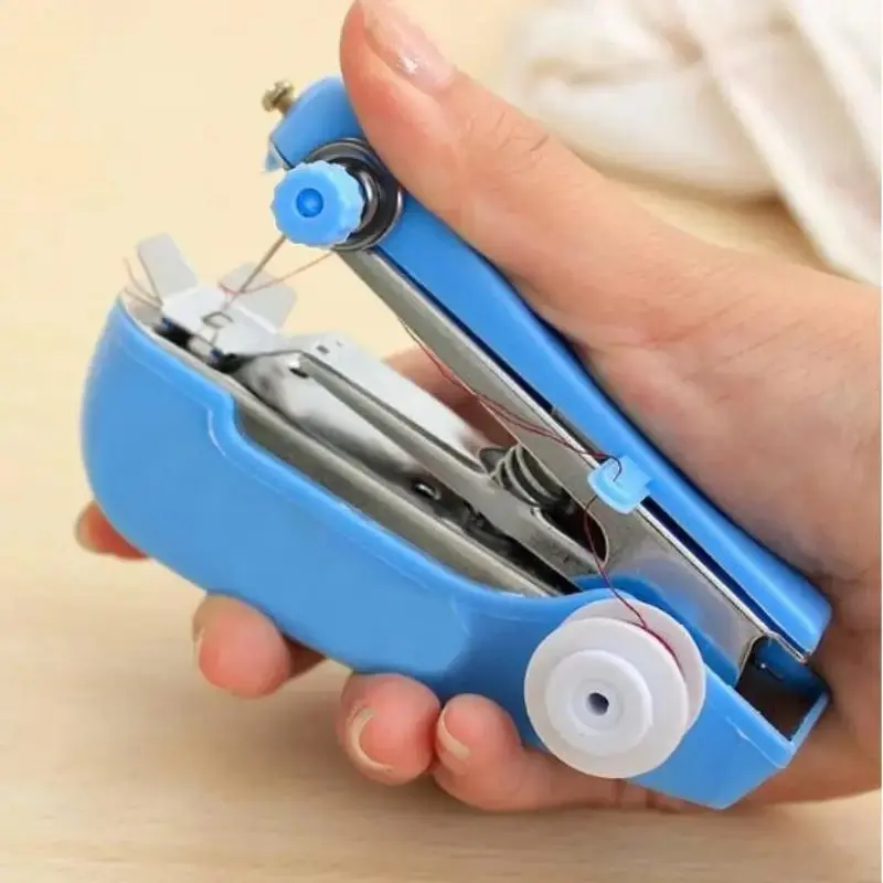 1pc Portable Mini Manual Sewing Machine - Simple Operation & Handy Needlework Tool Beginner Sewing Machine Portable Sewing Machine Handheld