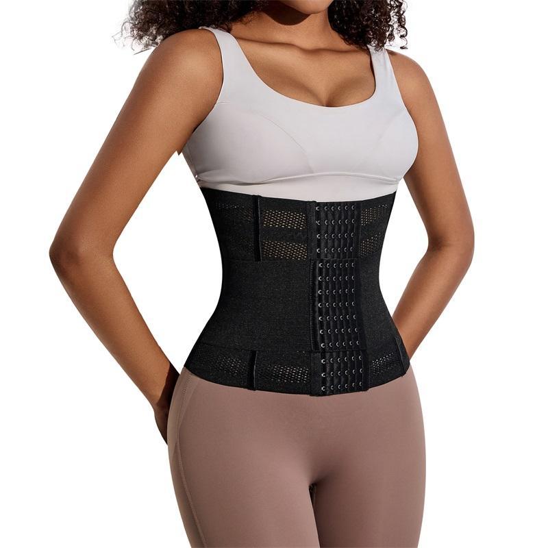 Multi-size Elastic Polyester Waist Trainer, Hourglass Under Bust Body Shaper Tummy, Wrap Waist Trimmer for Women, Abdominal Binder Multi-size Elastic Polyester Waist Trainer, Hourglass Under Bust Body Shaper Tummy, Wrap Waist Trimmer for Women, Abdominal Binder