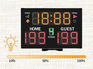 Battery Powered Electronic Basketball Scoreboard Timer Clock with Buzzer, Portable Tabletop Digital Scoreboard with Remote, Wall-Mounted Professional Score Clock Score Keeper for Multisports Insulated Beer Sleeve for Golf Bag Digital LED Scoreboard with