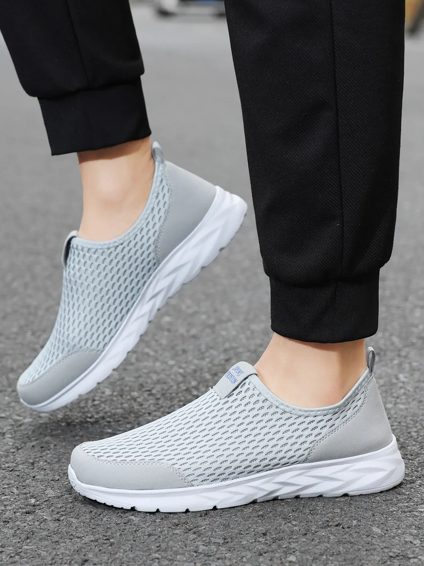 Couple Lightweight Breathable Casual Shoes, Unisex Soft Shockproof, Anti-Slip Durable Sole, Ideal for Daily Commute, Shopping, Walking