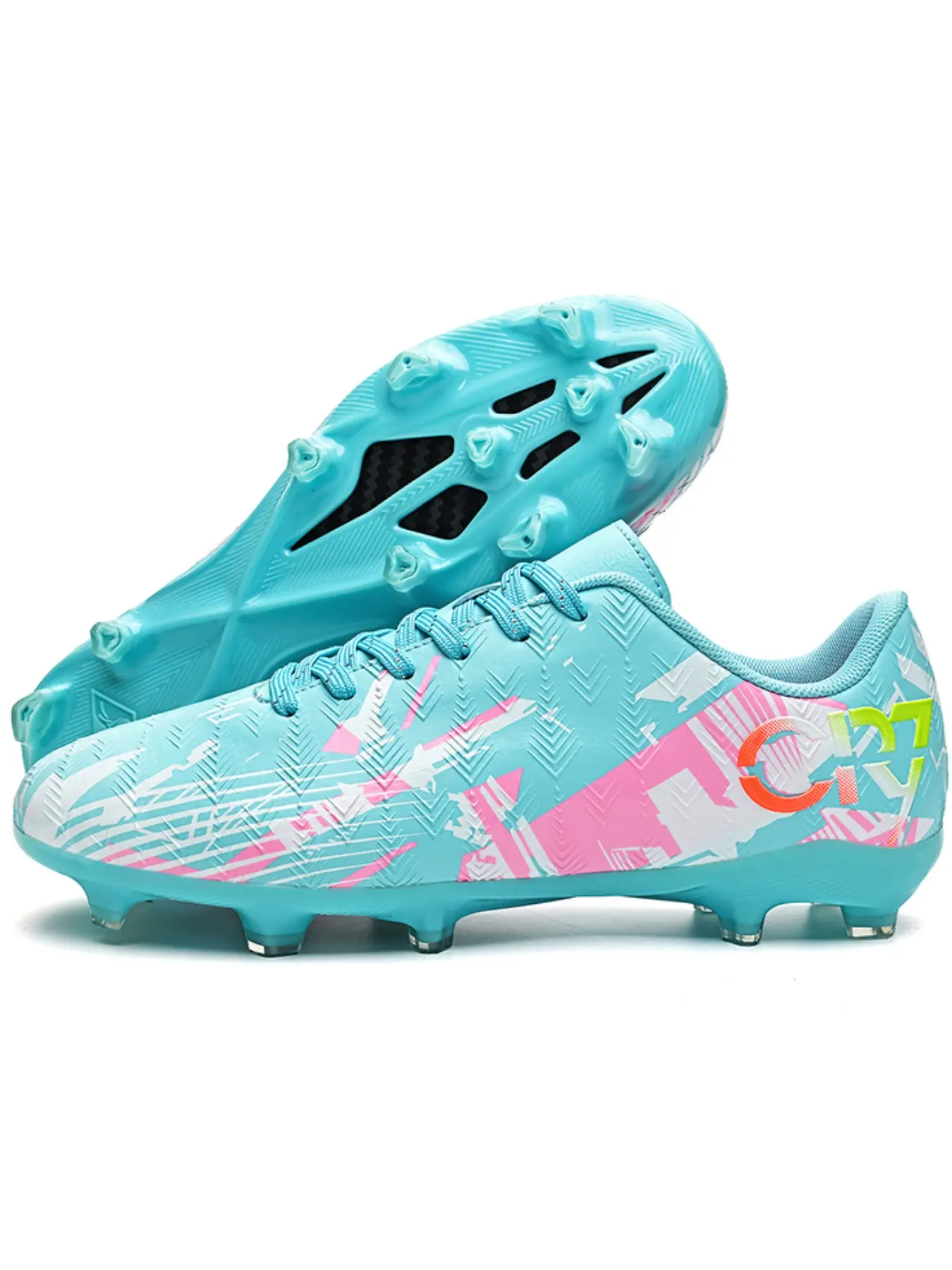 2026 New Soccer Shoes, Football Shoes, Soccer Boots, Soccer Cleats, Comfortable Unisex Design, Long Studs, Suitable for Adults, Teens, Kids, All Seasons, Sporty Style