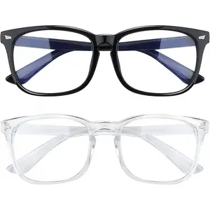 Blue Light Glasses for Women, Clear Blue Light Blocking Glasses, Advanced Fashion Glasses for Women, Anti Eye Fatigue & UV Protection Computer Glasses